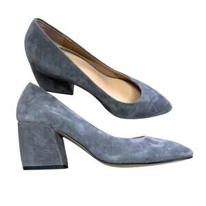 Botkier Stella Suede Leather Gray Pumps Size 7
